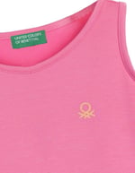 United Colors Of Benetton Kız Çocuk Atlet BNT-G21279 PEMBE 4-5 Yaş
