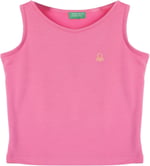 United Colors Of Benetton Kız Çocuk Atlet BNT-G21279 PEMBE 4-5 Yaş