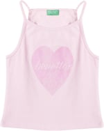 United Colors Of Benetton Kız Çocuk Atlet BNT-G21220 PEMBE 10-11 Yaş