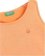 United Colors Of Benetton Kız Çocuk Atlet BNT-G21279 Somon 8-9 Yaş