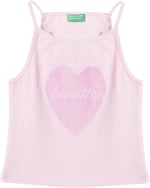 United Colors Of Benetton Kız Çocuk Atlet BNT-G21220 PEMBE 10-11 Yaş