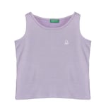 United Colors Of Benetton Kız Çocuk Atlet BNT-G21279 Lila 6-7 Yaş