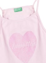 United Colors Of Benetton Kız Çocuk Atlet BNT-G21220 MAVİ 10-11 Yaş