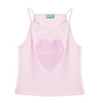 United Colors Of Benetton Kız Çocuk Atlet BNT-G21220 PEMBE 10-11 Yaş