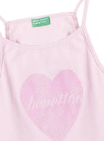United Colors Of Benetton Kız Çocuk Atlet BNT-G21220 PEMBE 10-11 Yaş