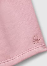 United Colors of Benetton Kız Çocuk Benetton Logo İşlemeli Beli İpli Şort, 3J70G901R