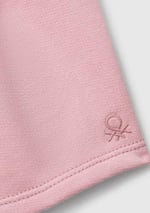 United Colors of Benetton Kız Çocuk Benetton Logo İşlemeli Beli İpli Şort, 3J70G901R