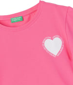 United Colors Of Benetton Kız Çocuk BNT-G21266 FUŞYA 13-14 Yaş