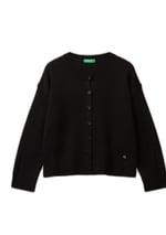 United Colors of Benetton Kız Çocuk Hırka, 225A126WC500X - Seçenekler: 6-7 Yıl, 7-8 Yıl, 8-9 Yıl, 10-11 Yıl