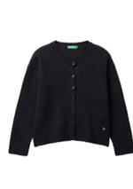 United Colors of Benetton Kız Çocuk Hırka, 225A126WC500X - Seçenekler: 6-7 Yıl, 7-8 Yıl, 8-9 Yıl, 10-11 Yıl