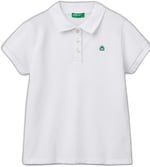 United Colors of Benetton Kız Çocuk Logolu Pike Polo T-Shirt