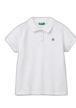 United Colors of Benetton Kız Çocuk Logolu Pike Polo T-Shirt