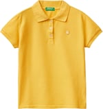 United Colors of Benetton Kız Çocuk Logolu Pike Polo T-Shirt