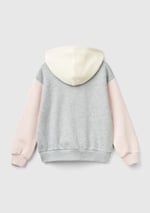 United Colors of Benetton Kız Çocuk Pembe Mix JACKET W/HOOD L/S