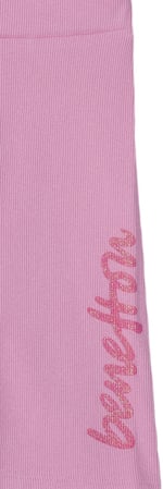 United Colors Of Benetton Kız Çocuk Tayt BNT-G21256 PEMBE 8-9 Yaş