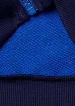United Colors of Benetton Logo Baskılı Cepli Fermuarlı Kapüşonlu Dik Yaka Sweatshirt Kapüşonlu Sweatshirt Erkek çocuk