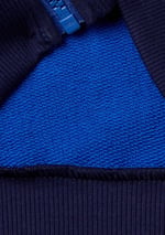 United Colors of Benetton Logo Baskılı Cepli Fermuarlı Kapüşonlu Dik Yaka Sweatshirt Kapüşonlu Sweatshirt Erkek çocuk