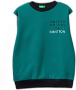 United Colors of Benetton Önü Logo Baskılı Ribanalı Sweatshirt Sweatshirt Erkek çocuk