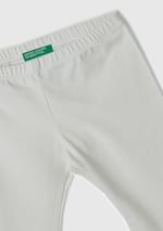 United Colors of Benetton Paçası Nakış İşlemeli Tayt Tayt Kız çocuk