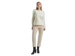 United Colors of Benetton Pamuk Karışımlı Omzu Düğme Detaylı Kayık Yaka Kısa Sweatshirt Sweatshirt Kadın