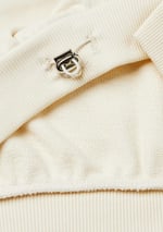 United Colors of Benetton Regular Fit Ribana Detaylı Asimetrik Yaka Sweatshirt Sweatshirt Kız çocuk