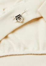 United Colors of Benetton Regular Fit Ribana Detaylı Asimetrik Yaka Sweatshirt Sweatshirt Kız çocuk