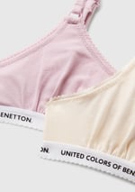 United Colors of Benetton Set 2 Reggiseni 3mc10r1in Sütyen Kız çocuk