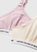 United Colors of Benetton Set 2 Reggiseni 3mc10r1in Sütyen Kız çocuk