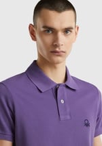 United Colors of Benetton Slim Fit Kısa Kollu Polo T-shirt Polo T-Shirt Erkek