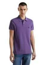 United Colors of Benetton Slim Fit Kısa Kollu Polo T-shirt Polo T-Shirt Erkek