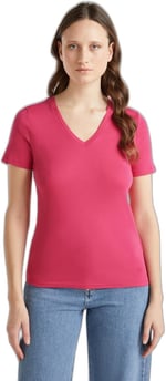 United Colors of Benetton T-shirt 3ga2e4230 Tişört Kadınlar