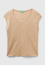 United Colors of Benetton T-shirt 3kgqe16b1 Tişört Kadınlar