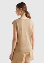United Colors of Benetton T-shirt 3kgqe16b1 Tişört Kadınlar