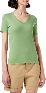 United Colors of Benetton V Yaka Basic T-Shirt T-Shirt Kadın