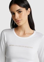 United Colors of Benetton (Z6ERJ) T-shirt M/l T-Shirt Kadın