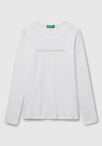 United Colors of Benetton (Z6ERJ) T-shirt M/l T-Shirt Kadın