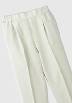 United Colors of Benetton%100 Keten Beli Lastikli Pantolon, 124P48Y5558X5