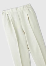 United Colors of Benetton%100 Keten Beli Lastikli Pantolon, 124P48Y5558X5