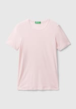 United Colors of Benetton%100 Koton Basic Kısa Kollu Bisiklet Yaka T-Shirt T-Shirt Kadın