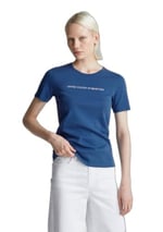 United Colors of Benetton%100 Koton Benetton Yazılı Basic Tshirt T-Shirt Kadın