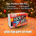 United Oddsocks - Çorap n Roll - 6'lı Kutu Renkli Karışık ve Eşleştir Rock and Roll Çorapları Erkekler için, UK 6-11 | EUR 39-46 | US 7-12. Eğlenceli ve İlginç Doğum Günü, Noel, Erkekler için Babalar 