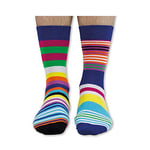 United Oddsocks/Sock Exchange hafta sonu çorabı / 6'lı set, farklı renkli, tek