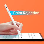 Uogic Apple iPad için Kalem Palm Rejection ile Apple iPad Pro 2018-2020 11/12.9 inç iPad 7/6 iPad Mini 5 iPad Air 6 HB Uç Şarj Edilebilir