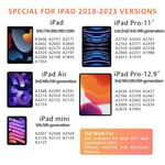 Uogic Apple iPad için Kalem Palm Rejection ile Apple iPad Pro 2018-2020 11/12.9 inç iPad 7/6 iPad Mini 5 iPad Air 6 HB Uç Şarj Edilebilir