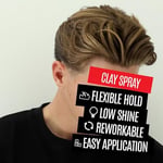 Uppercut Deluxe Clay Spray Hacim Veren Mat Saç Spreyi 150ml