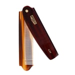 Uppercut Deluxe CT7 Flip Pocket Sized Comb, Tortoise Shell & Katlanabilir Tarak