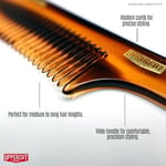 Uppercut Deluxe CT9 Styling Comb, erkekler için düz saplı tarak, hassas ve kontrollü şekillendirme için ideal, orta uzunluktaki ila uzun saçlar için | Orta ila Uzun Saçları Şekillendirmek İçin Düz Sap