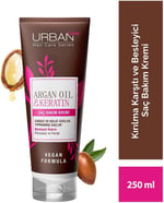 URBAN Care Argan Yağı & Keratin Kolay Kırılan Yıpranmış Saçlara Özel Saç Bakım Kremi 250ml- Vegan - Seçenekler: 250 Ml, 250 Ml (2 paketi)