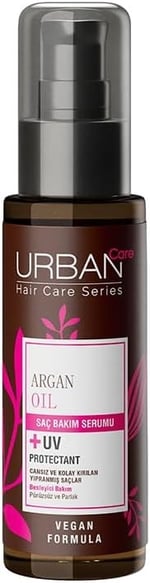 URBAN Care Argan Yağı & Keratin Kolay Kırılan Saçlara Özel Saç Bakım Serumu 75 ml- Vegan