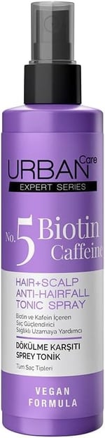 URBAN Care Expert Biotin & Kafein Dökülme Karşıtı Saç Toniği 200 ml- Vegan